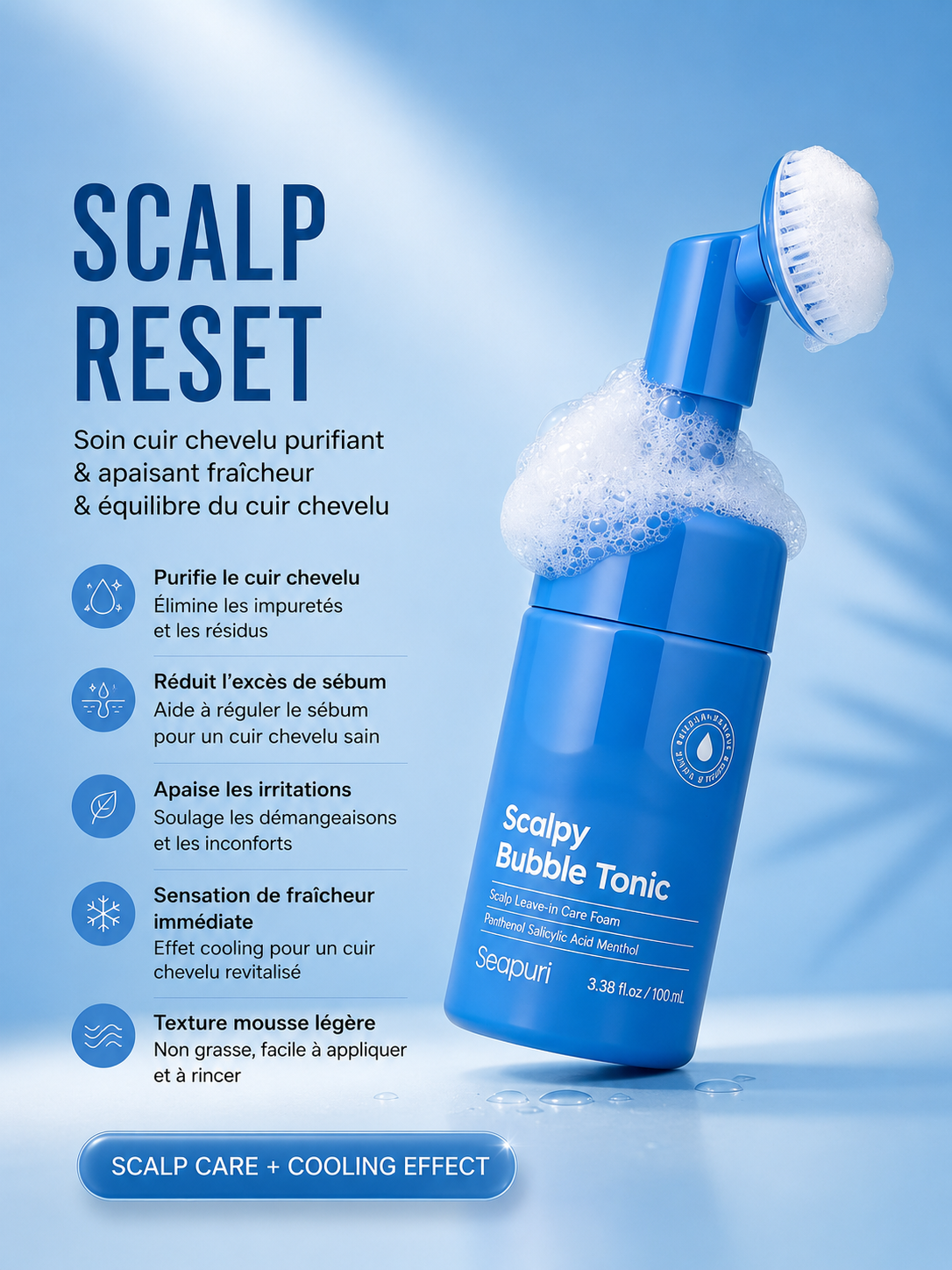 SEAPURI - Scalpy Bubble Tonic - 100 ml