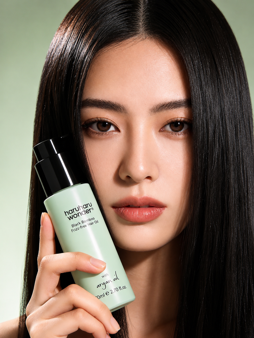 Haruharu Wonder -  Black Bamboo Frizz-free Hair Oil - 80 ml
