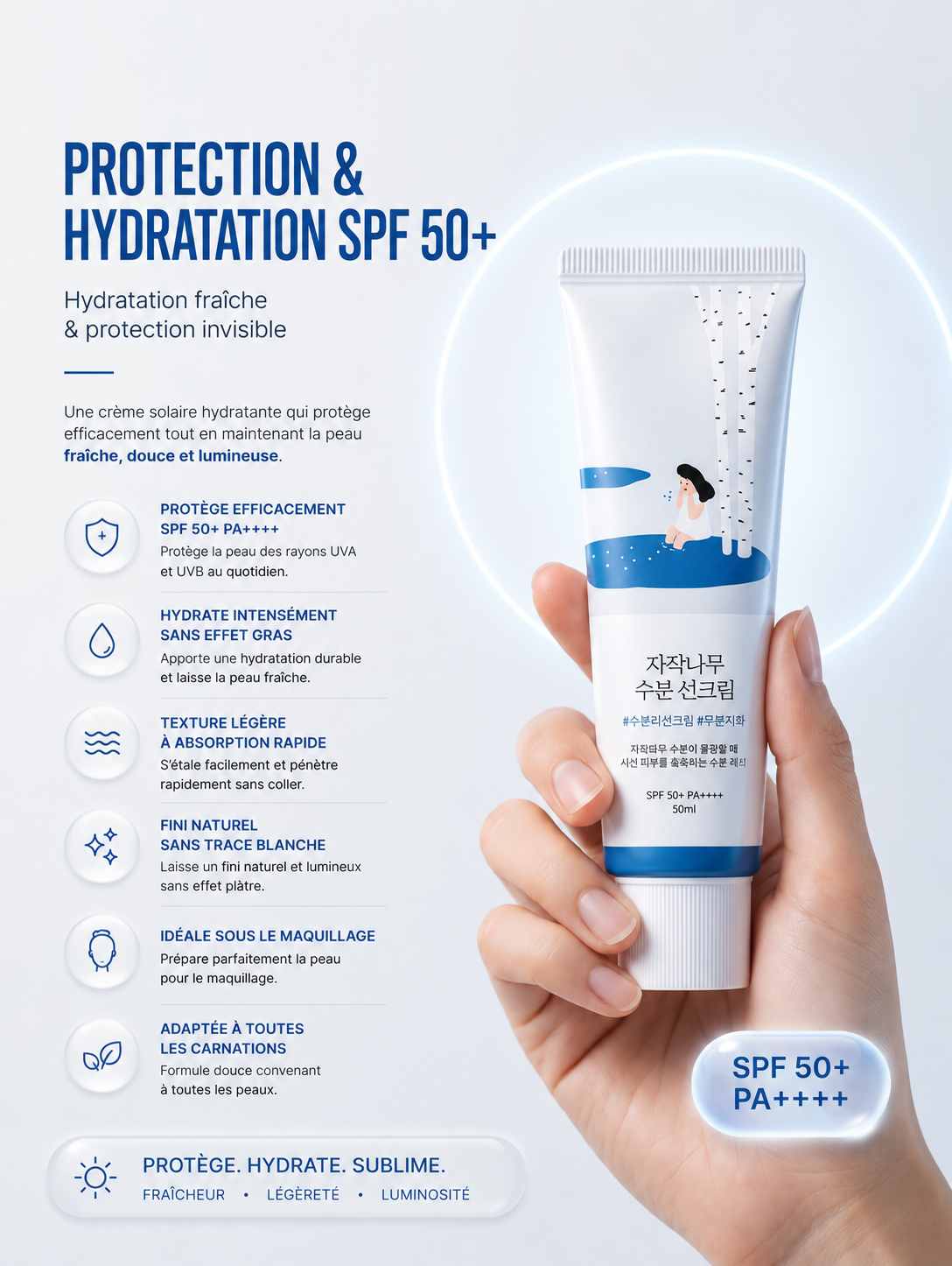Round Lab Birch Moisturizing Sunscreen 50ml