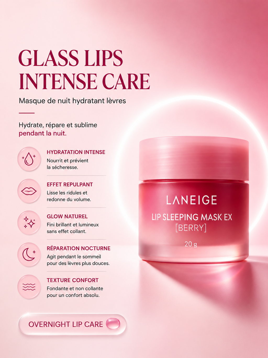 LANEIGE Lip Sleeping Mask Berry 20g