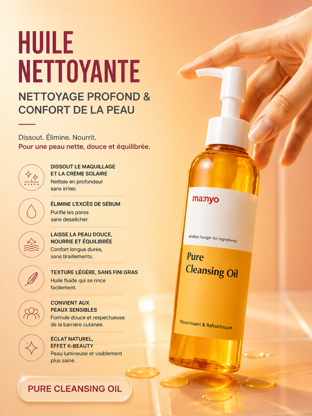 ma:nyo - Pure Cleansing Oil