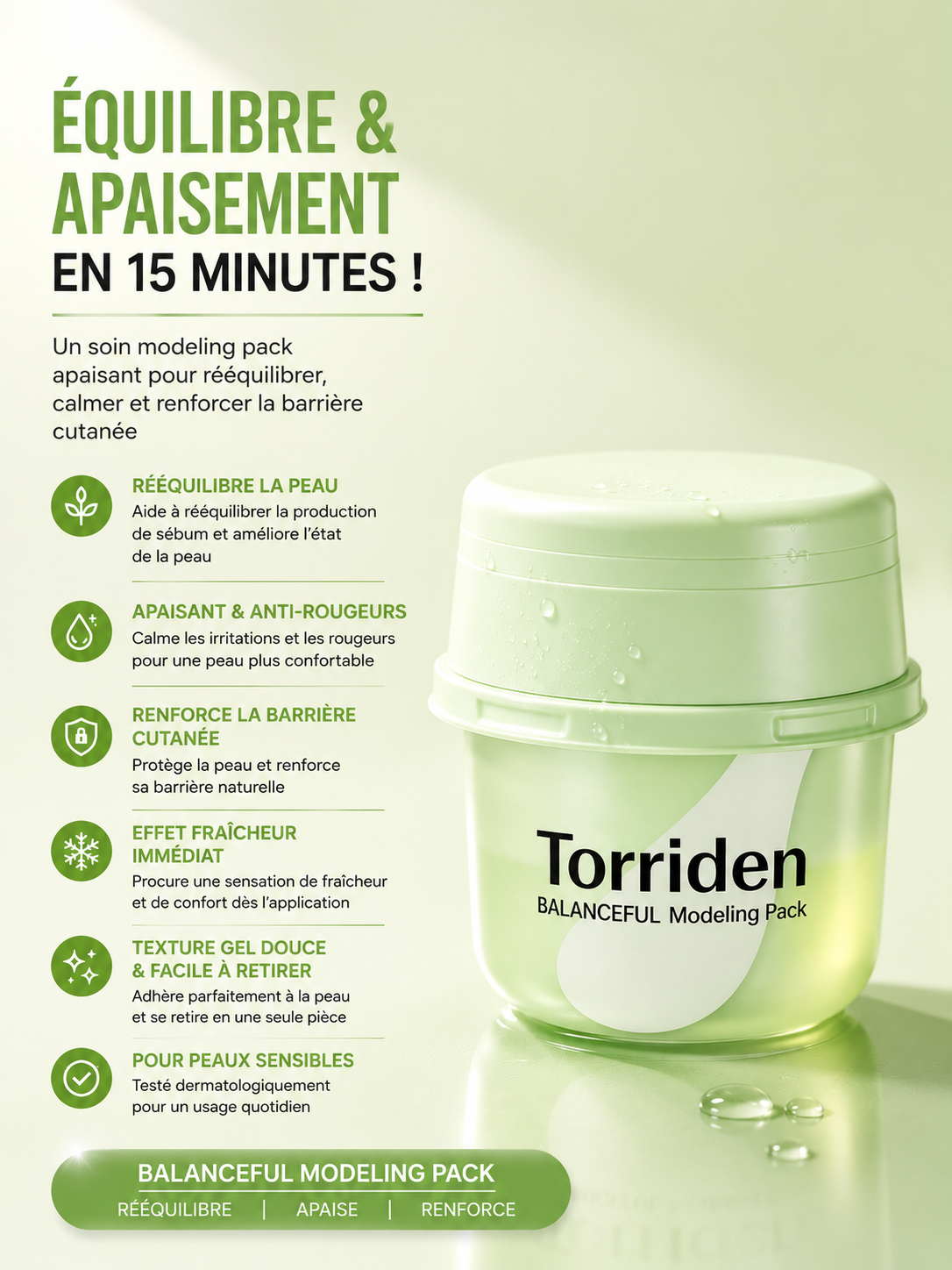 Torriden Balanceful Cica Modeling Pack