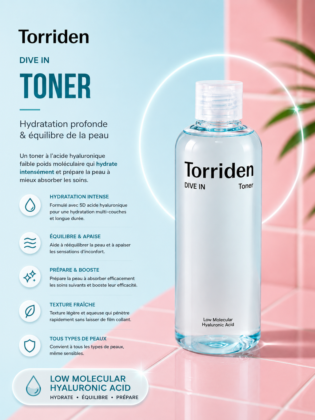 Torriden DIVE IN Toner - 300 ml
