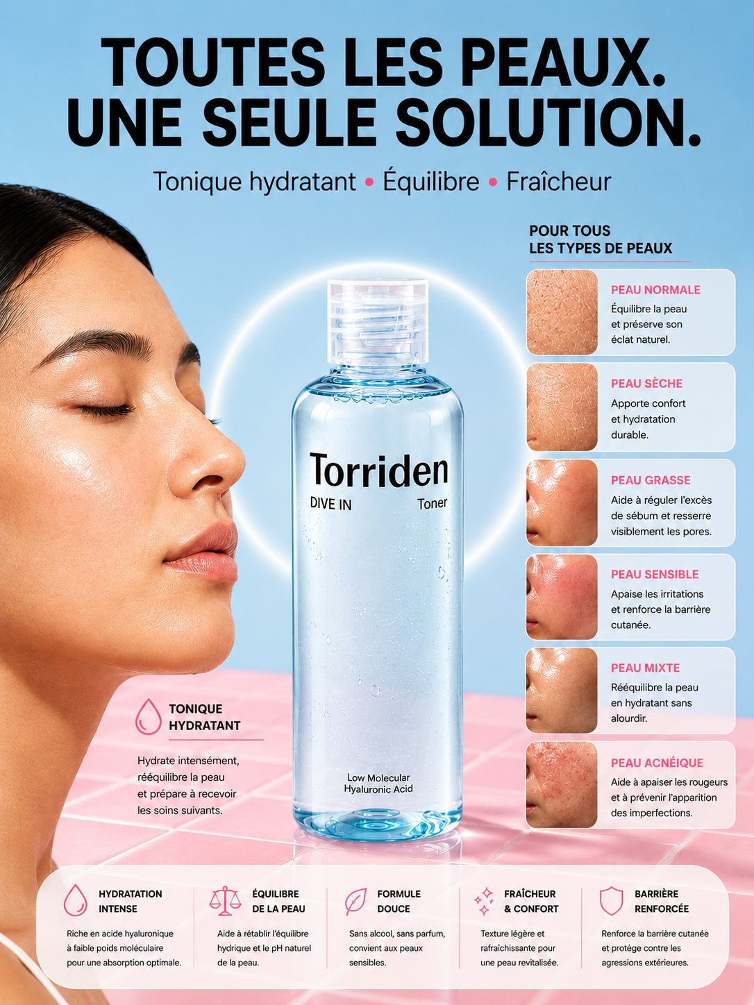 Torriden DIVE IN Toner - 300 ml