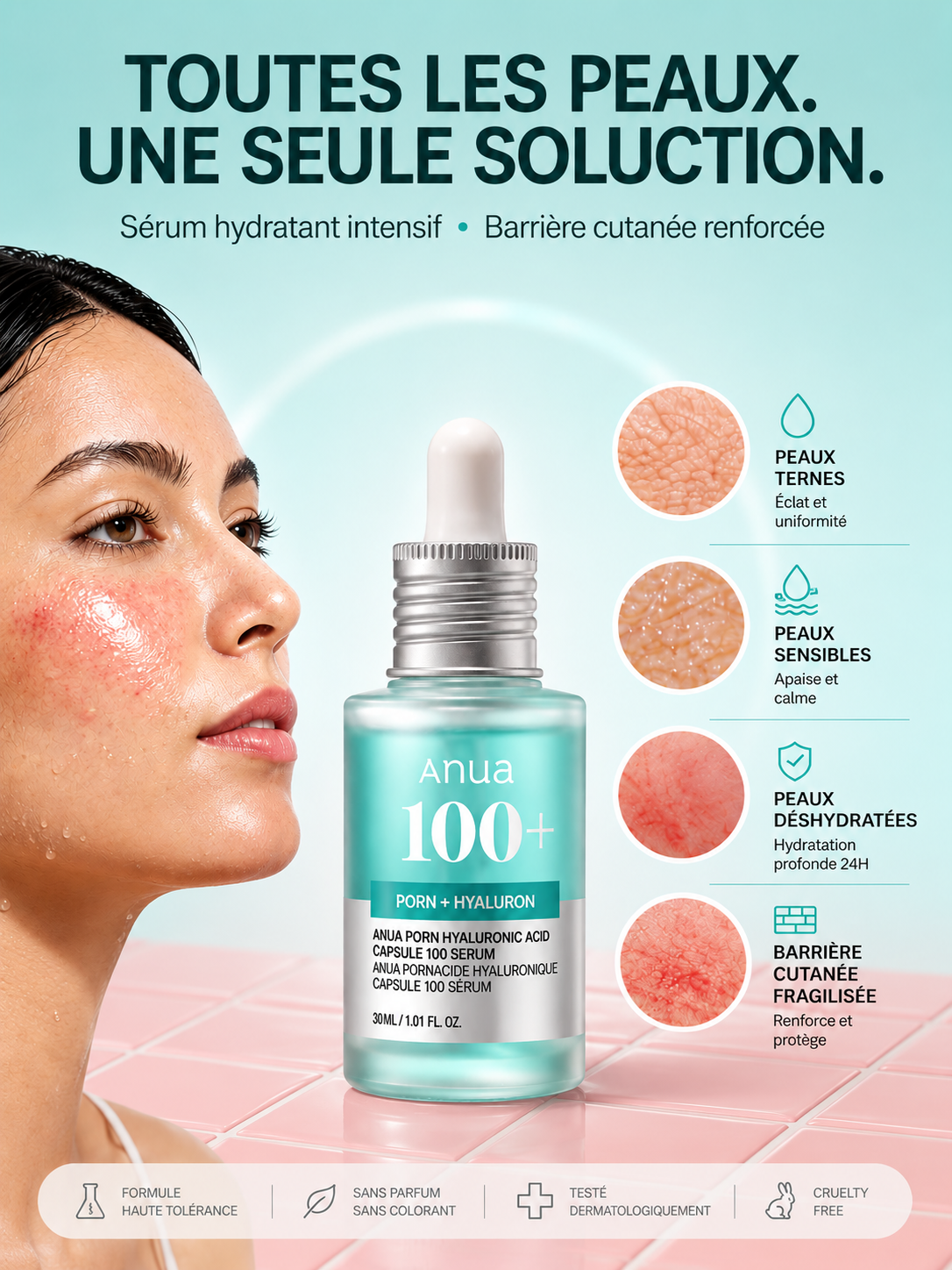 ANUA – PDRN Hyaluronic Capsule 100 Serum 30ml