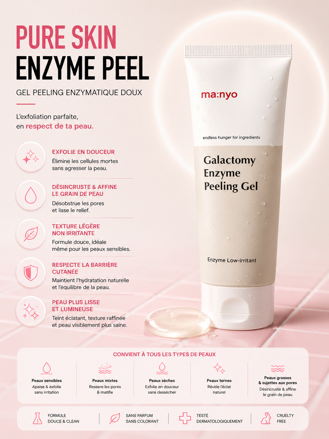 ma:nyo - GALACTOMY ENZYME PEELING GEL - 75ml