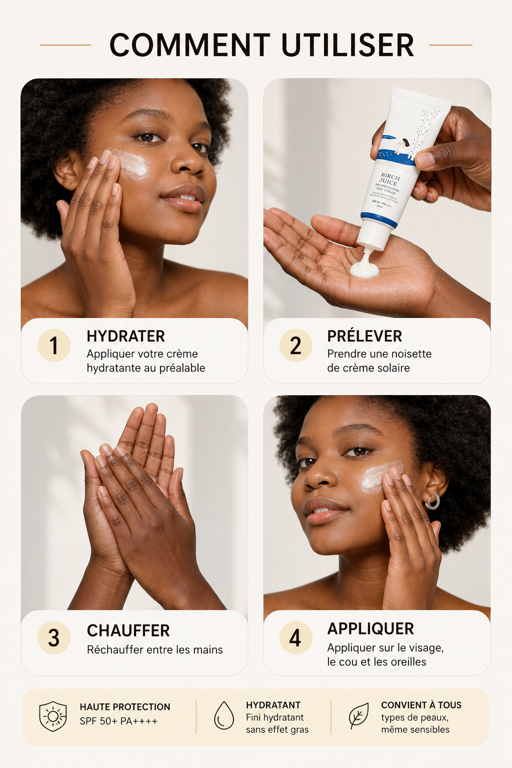 Round Lab Birch Moisturizing Sunscreen 50ml