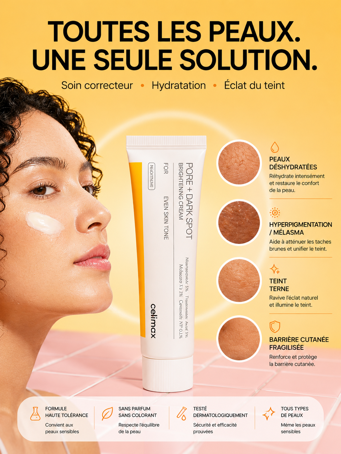 CELIMAX - Pore+Dark Spot Brightening Cream 35ml