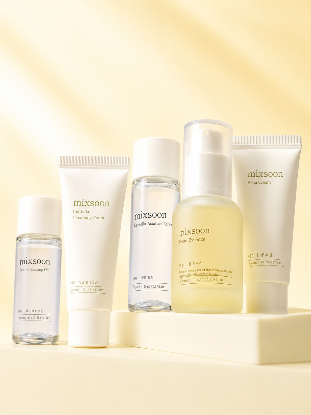 Mixsoon - Pure Glow Essentials Set