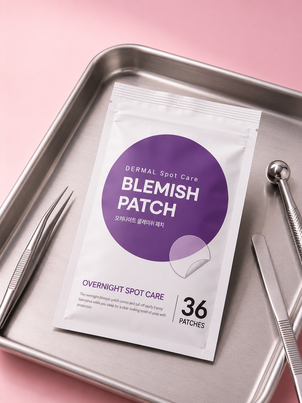 DERMAL - Patch anti bouton - Night Blemish ( 36 patches/set)