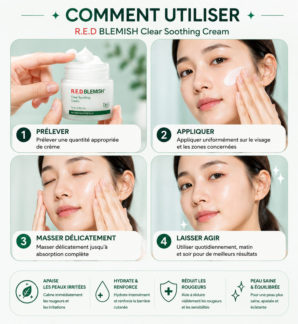 Dr.G - R.E.D Blemish Clear Soothing Cream 70 ml