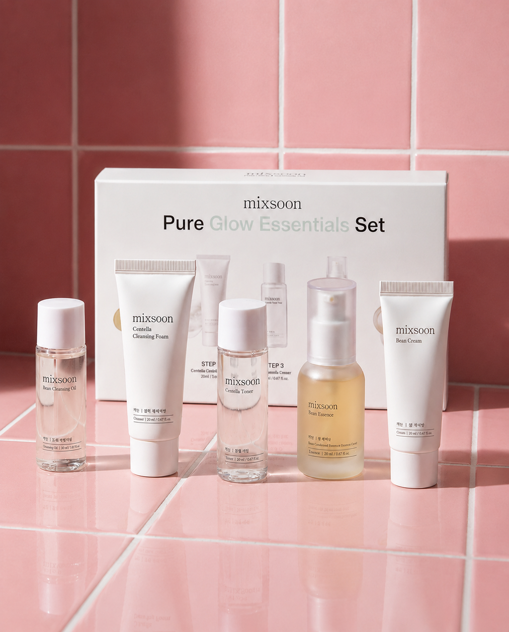 Mixsoon - Pure Glow Essentials Set