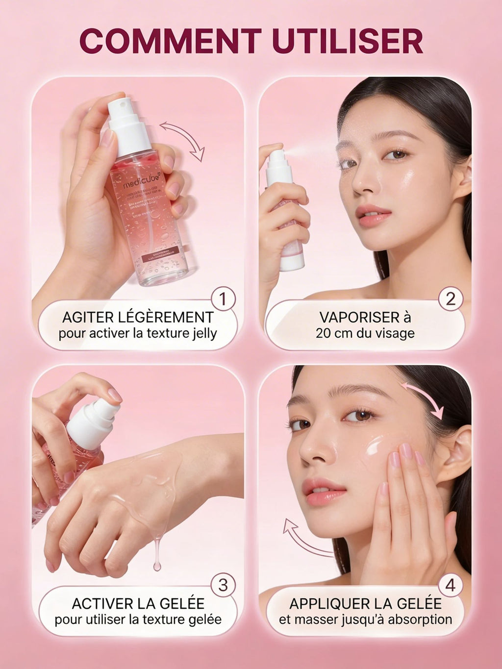 MEDICUBE PDRN brume signature K-beauty