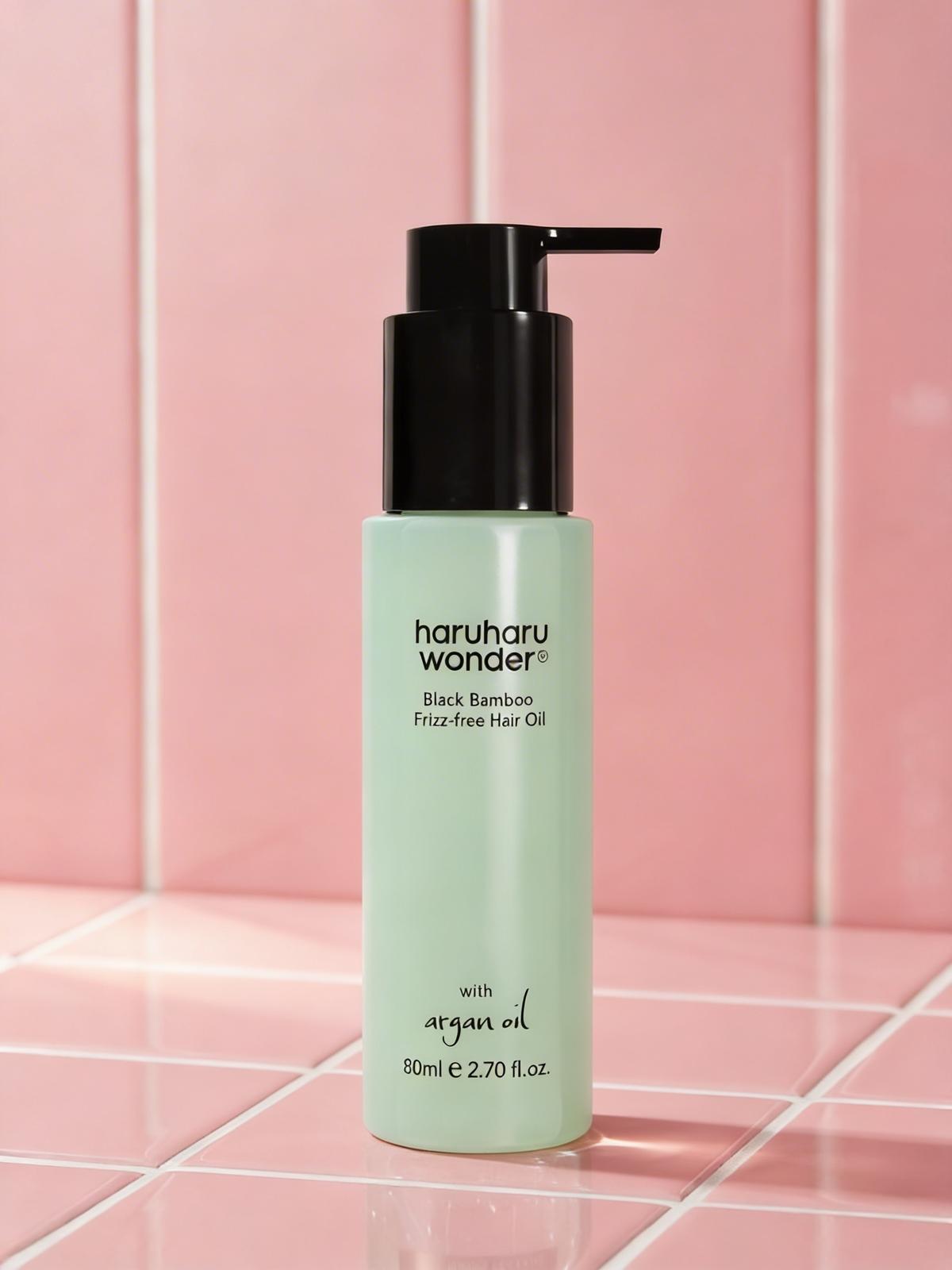 Haruharu Wonder Black Bamboo Hair Oil vegan