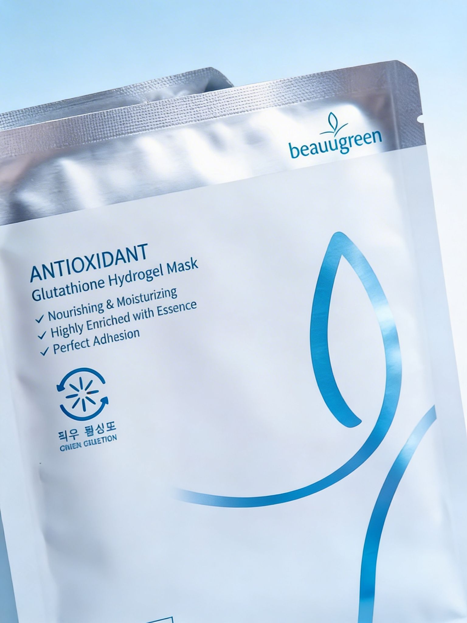 BEAUUGREEN Masque Hydrogel Glutathion - Antioxydant K-beauty