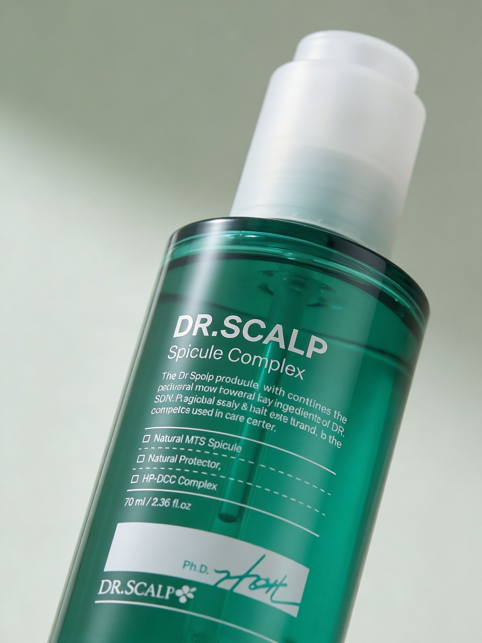 Dr.SCALP ampoule spicules marines microneedling