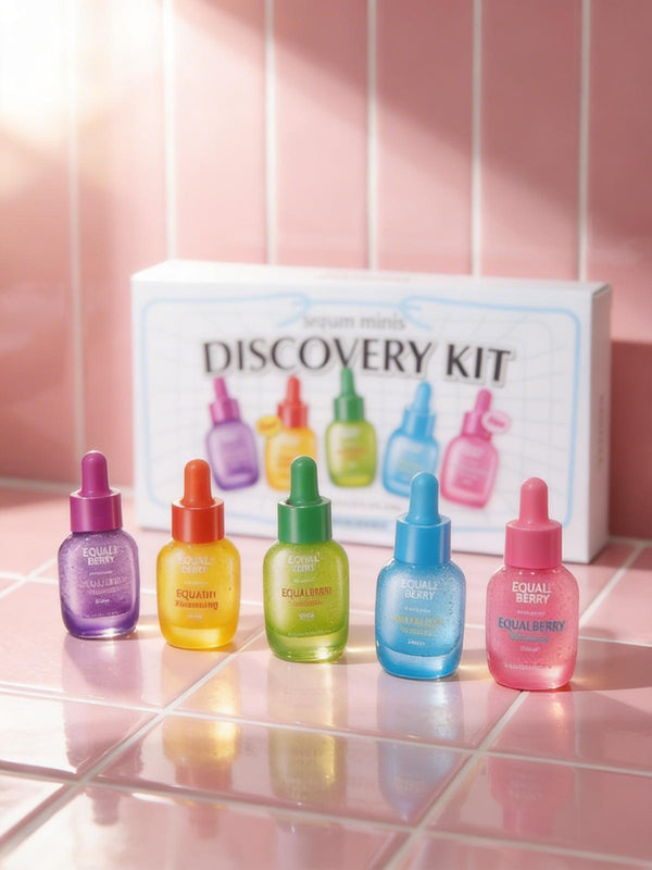 EQQUALBERRY - Serum minis discovery kit
