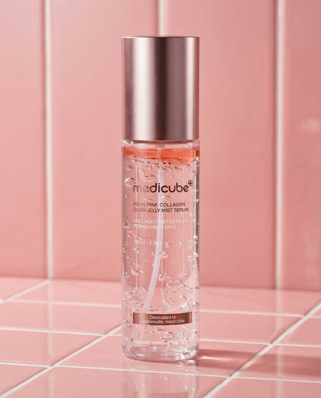 MEDICUBE Pink PDRN Glow Jelly Mist brume hydratante
