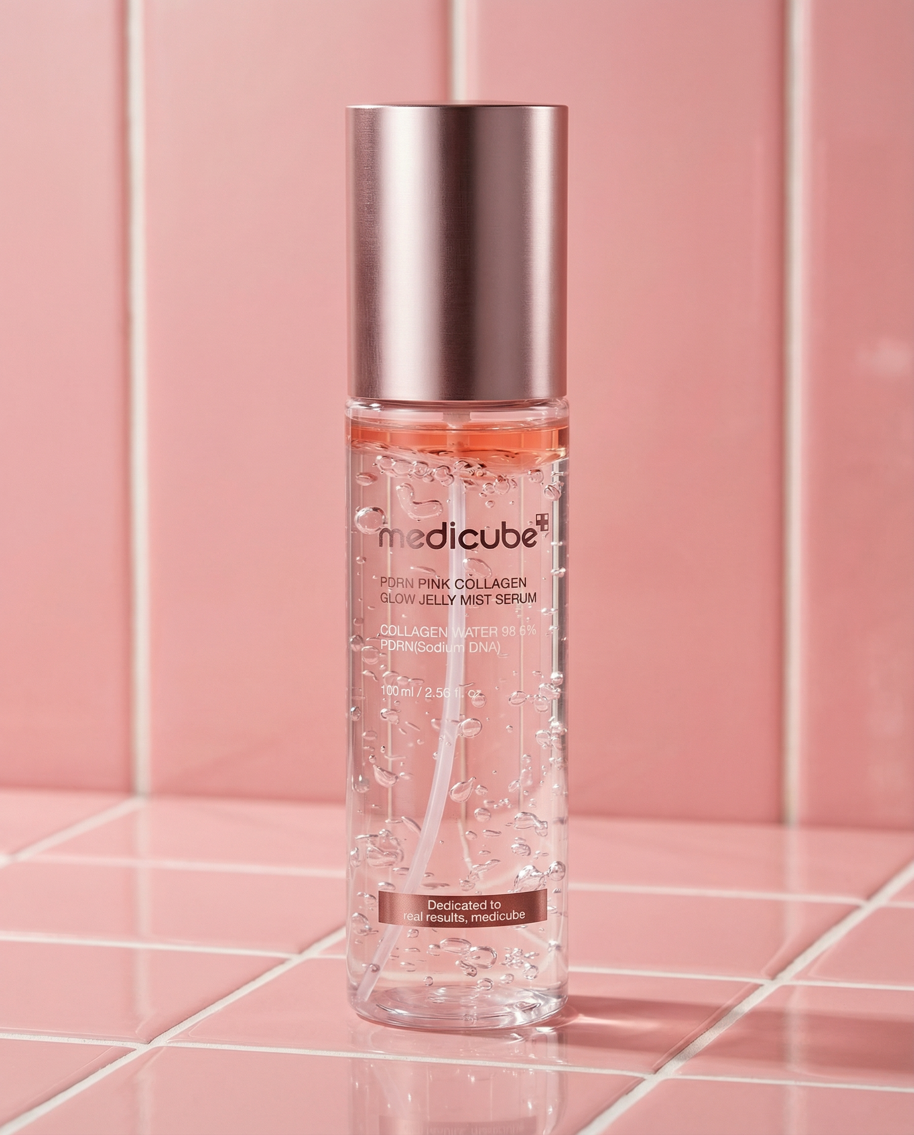 MEDICUBE Pink PDRN Glow Jelly Mist brume hydratante