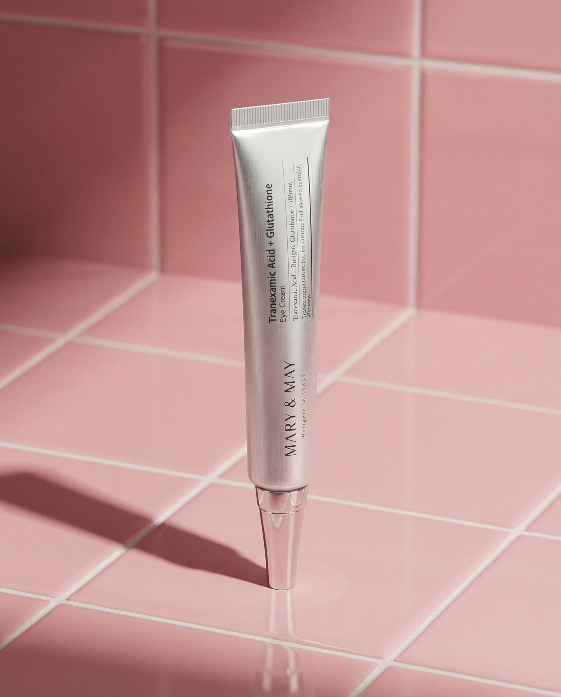 MARY&MAY Tranexamic Acid + Glutathione Eye Cream contour des yeux
