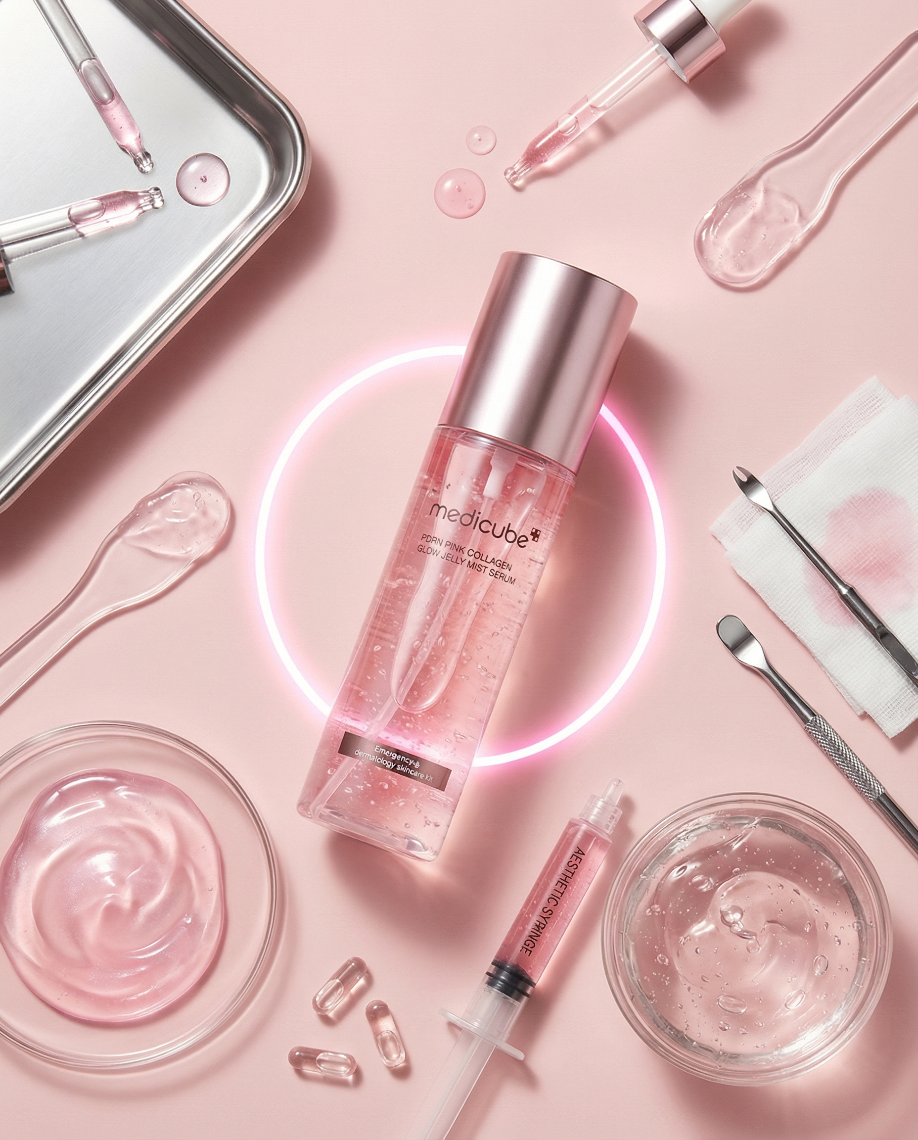 MEDICUBE - Pink PDRN Glow Jelly Mist -  100ml