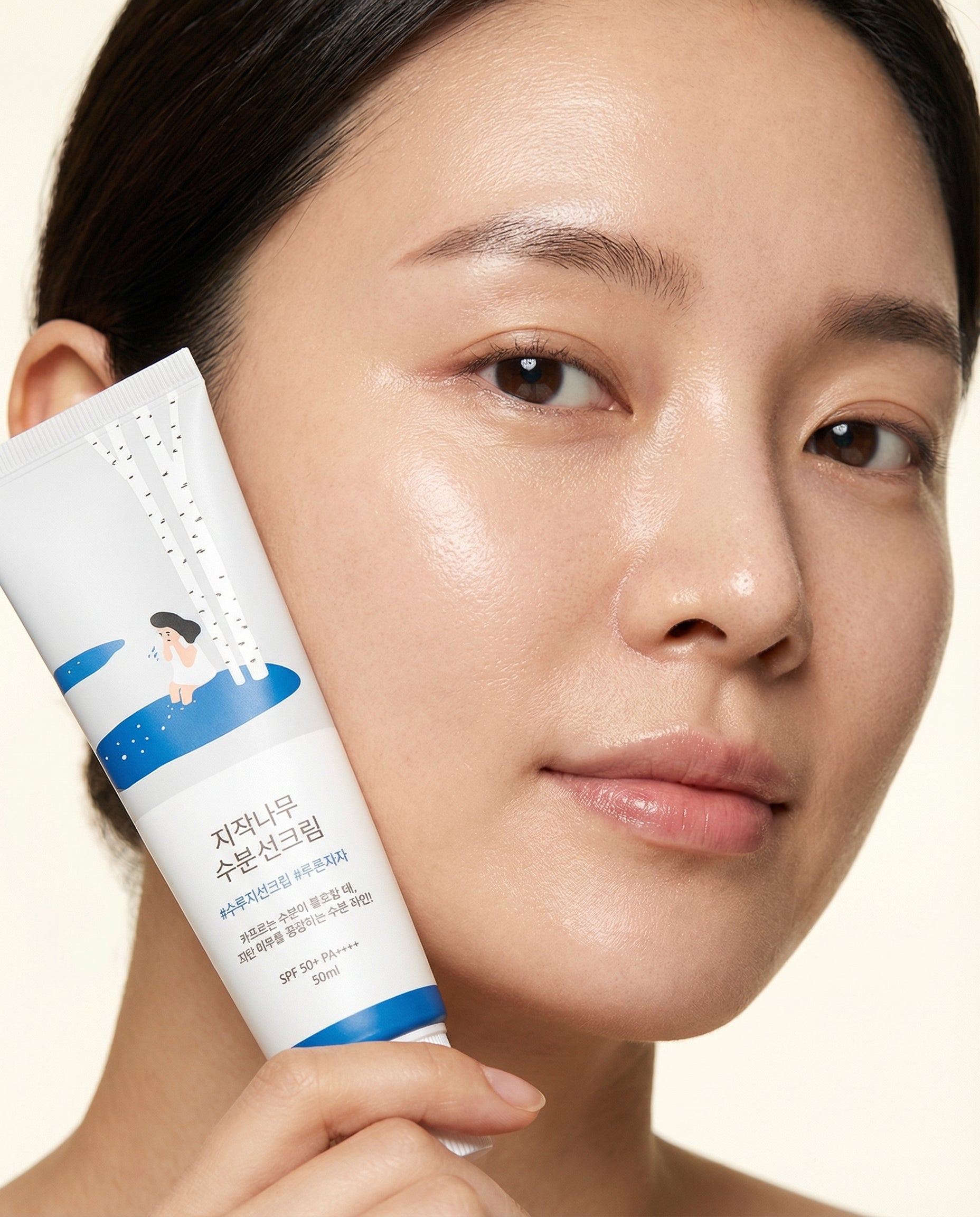 Round Lab Birch sunscreen sans trace blanche