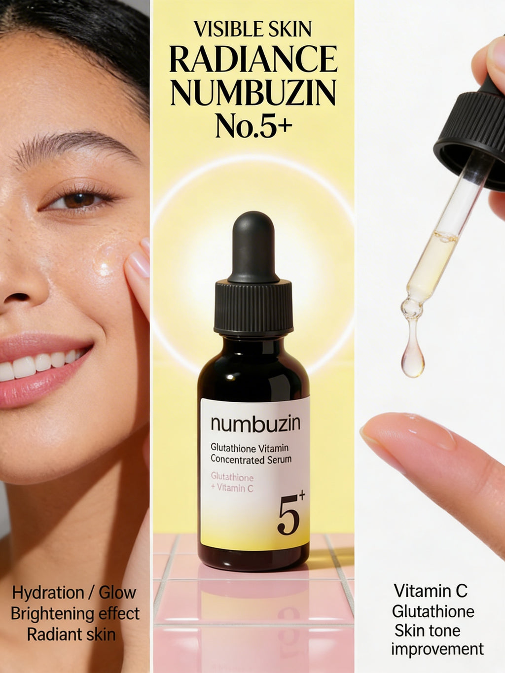 NUMBUZIN sérum vitaminé teint uniforme